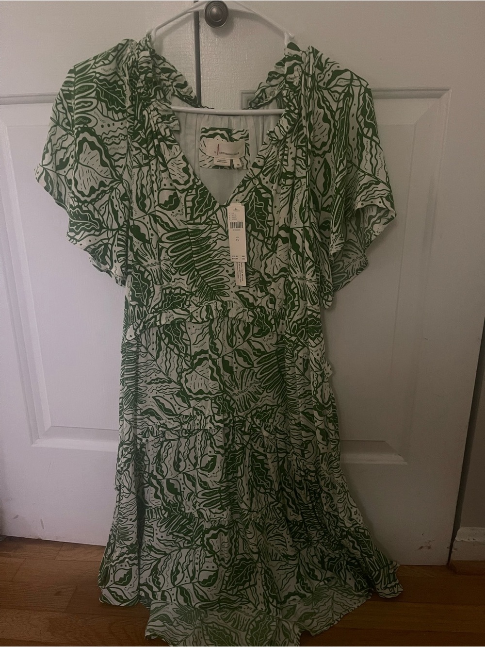 Anthropologie Robin Tiered Mini Dress